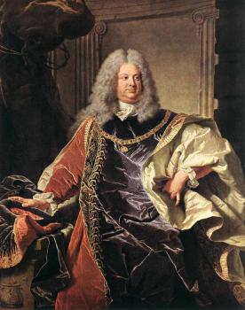 亞森特 裡喬德 Portrait Of Count Sinzendorf